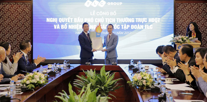 FLC bầu Phó Chủ tịch Thường trực, bổ nhiệm tân Tổng Giám đốc