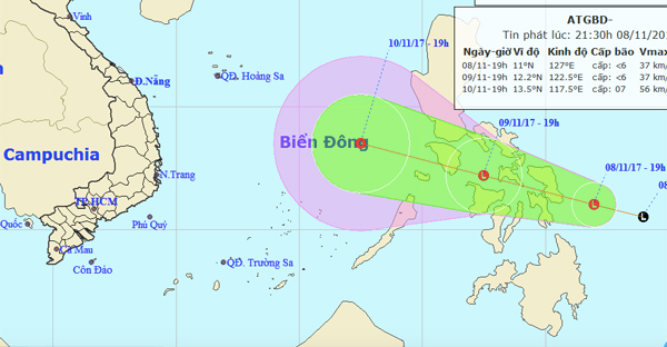 Dự báo thời tiết, bản tin thời tiết, tin thời tiết,thời tiết Hà Nội, áp thấp nhiệt đới