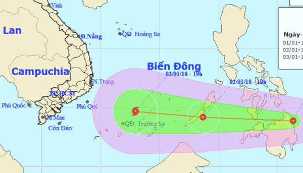 Dự báo thời tiết 2/1: Áp thấp gần biển Đông, Nam Bộ xuất hiện triều cường