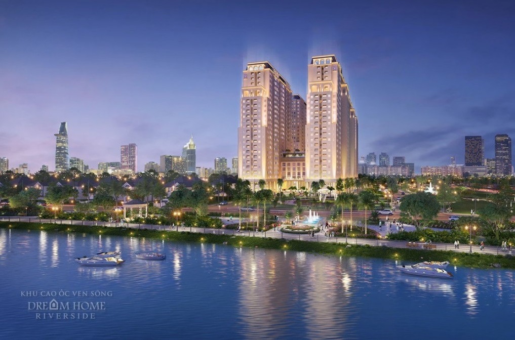 Phối cảnh tổng thể dự án Dream Home Riverside