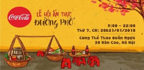 Hà Nội: Sôi động lễ hội ẩm thực đường phố Coca-Cola