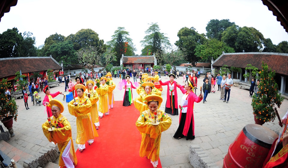 Hà Nội: Khai hội Xuân Văn Miếu 2018