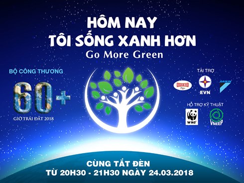 Hà Nội: Phát động chiến dịch Giờ Trái Đất 2018