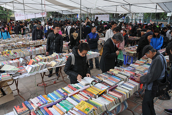 Hội chợ sách cũ 2018 sắp diễn ra tại Văn Miếu Quốc Tử Giám