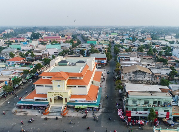 Trung tâm thương mại Thị xã Kiến Tường