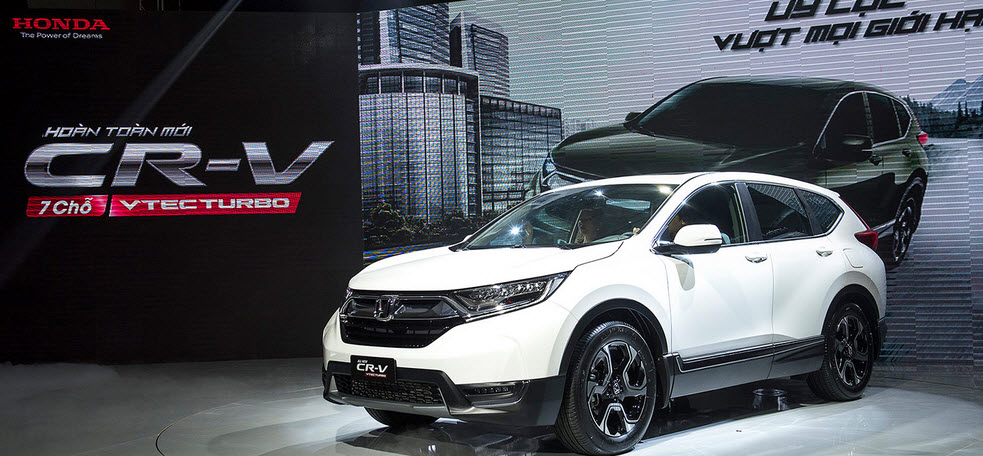 Giá xe ôtô hôm nay 3/7: Honda CRV 2018 tăng 10 triệu đồng