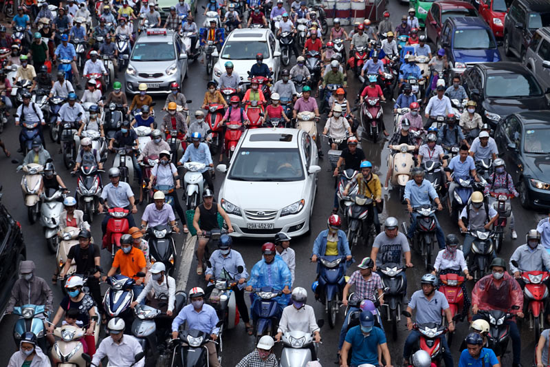 TP Hồ Chí Minh: Xe máy có thể bị cấm đi vào trung tâm