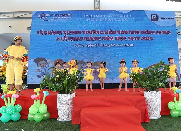 Khánh thành trường mầm non quốc tế Phú Đông Lotus Kindergarten