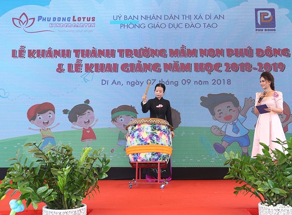 Khánh thành trường mầm non quốc tế Phú Đông Lotus Kindergarten