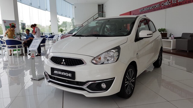 Giá xe ôtô hôm nay 21/9: Mitsubishi Mirage 2018 tăng nhẹ