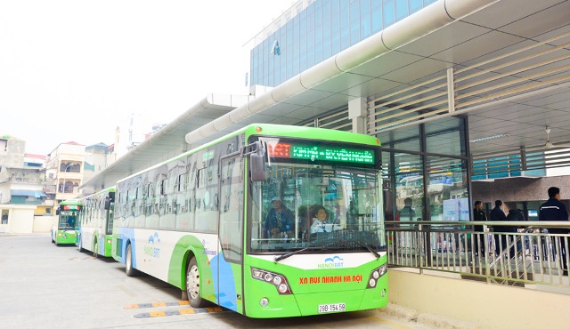 Từ 10/10, tuyến BRT Kim Mã - Yên Nghĩa dùng vé điện tử