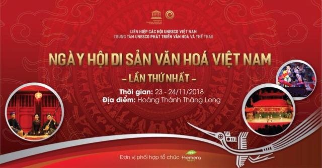 Sắp diễn ra "Ngày hội di sản văn hoá Việt Nam 2018"