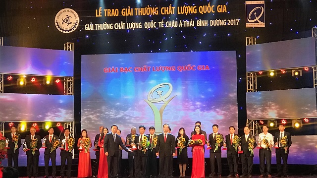 Gần 80 doanh nghiệp đạt Giải thưởng Chất lượng Quốc gia 2017