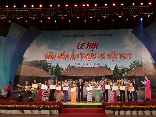 Lễ hội văn hóa ẩm thực Hà Nội 2018 thu hút gần 7 vạn lượt khách