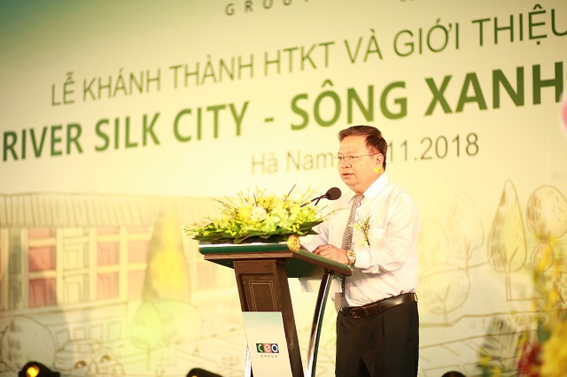 Dự án “hot” nhất Hà Nam: River Silk City - Sông Xanh chính thức khánh thành hạ tầng kỹ thuật