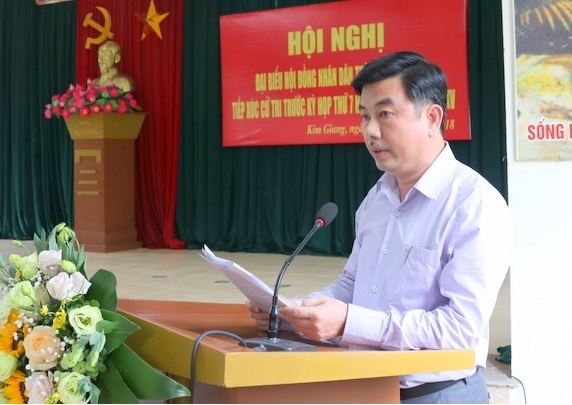 Cử tri quận Thanh Xuân kiến nghị nhiều vấn đề dân sinh