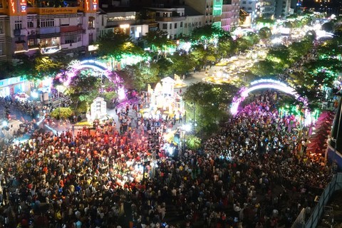 TP Hồ Chí Minh: Tưng bừng khai mạc "Đường hoa Nguyễn Huệ Tết Kỷ Hợi 2019"