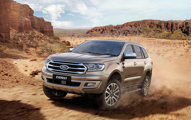 Giá xe ôtô hôm nay 12/2: Ford Everest có giá 999-1.399 triệu đồng