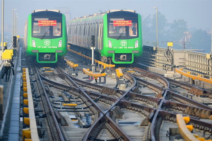 Giá vé đường sắt Cát Linh - Hà Đông từ 8.000 - 15.000 đồng/lượt