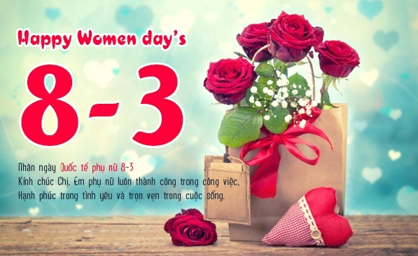 Lời chúc 8/3 hay và ý nghĩa nhất dành cho bạn bè năm 2019