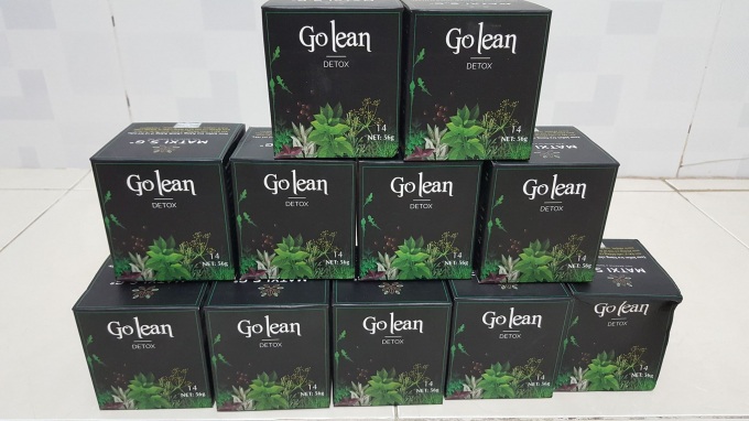 trà giảm cân Golean Detox, trà giảm cân Golean Detox chứa chất cấm