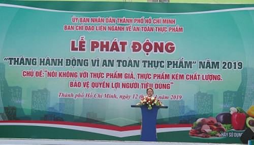 TP Hồ Chí Minh triển khai "Tháng hành động vì an toàn thực phẩm" năm 2019