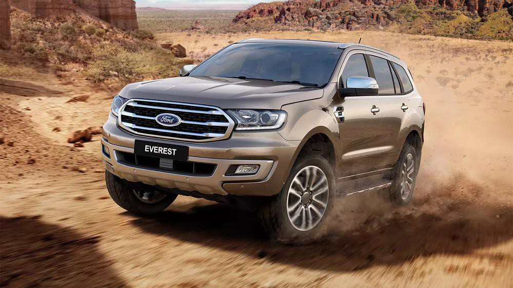 Giá xe ôtô hôm nay 7/5: Ford Everest có giá 999-1.399 triệu đồng