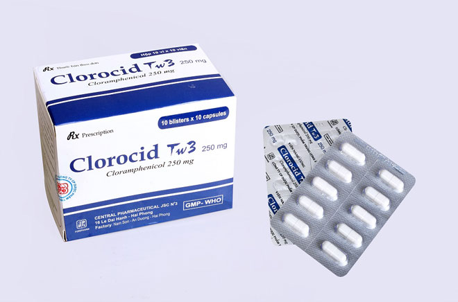 Bộ y tế cảnh báo thuốc viên nén Clorocid Tw3 250mg giả