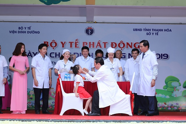 Thanh Hóa: Sôi nổi lễ phát động Ngày vi chất dinh dưỡng năm 2019