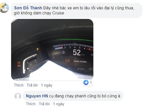 Người tiêu dùng phản ánh Honda CR-V 2019 bị lỗi mất phanh đột ngột