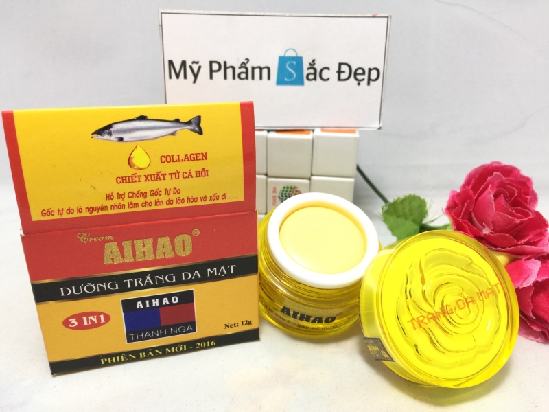 Thu hồi kem trắng da mặt Aihao và Gel mụn 10g do không đạt chất lượng