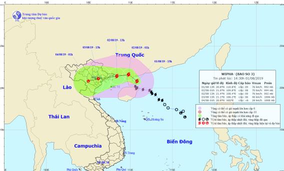 Dự báo thời tiết ngày mai 2/8: Bắc Bộ và Bắc Trung Bộ có mưa to đến rất to