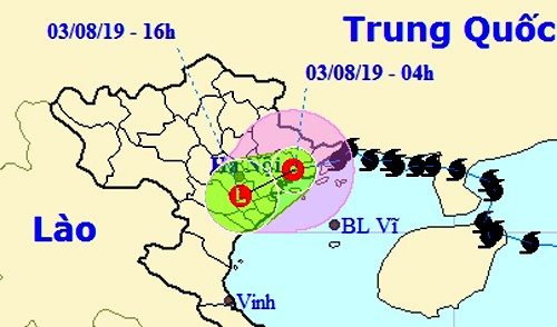 Bão số 3 suy yếu thành áp thấp nhiệt đới, các tỉnh miền Bắc tiếp tục mưa lớn