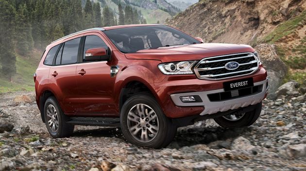 Giá xe ôtô hôm nay 14/8: Ford Everest có giá 999-1.399 triệu đồng