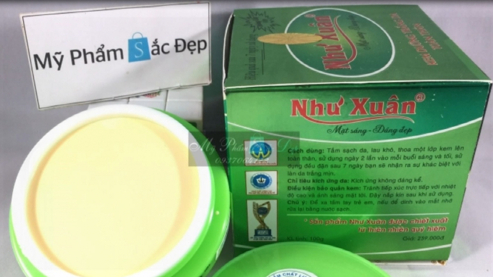 Cục Quản lý Dược đình chỉ lưu hành toàn quốc sản phẩm Kem thảo dược đông y Như Xuân