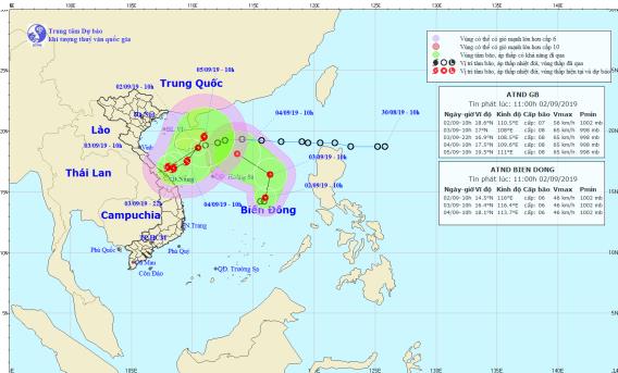 Xuất hiện 2 áp thấp nhiệt đới cùng lúc, Biển Đông sắp đón bão