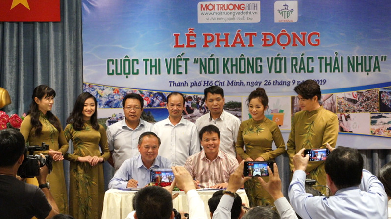 TP Hồ Chí Minh: Phát động cuộc thi viết “Nói không với rác thải nhựa”