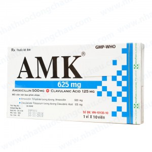 Thu hồi toàn quốc thuốc viên nén bao phim AMK 625 kém chất lượng
