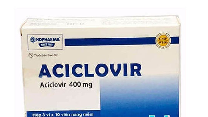 Thu hồi thuốc Aciclovir kém chất lượng