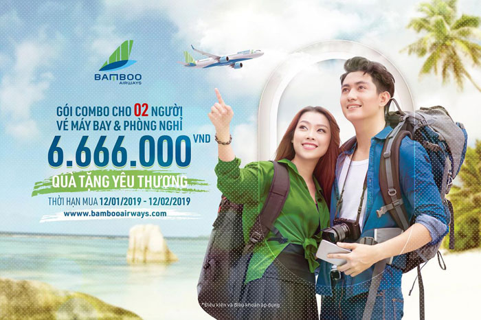 Bamboo Airways cất cánh từ 16/1: Giá vé thấp nhất từ 149.000 VND, hàng loạt gói combohaaps dãn