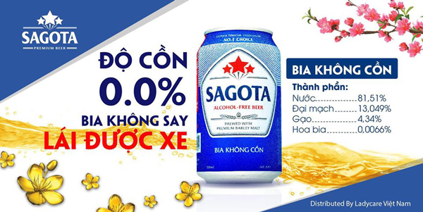 Ra mắt sản phẩm Bia không cồn vị nguyên chất 0.0% độ cồn