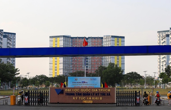 Ký túc xá Đại học Quốc gia TP Hồ Chí Minh trở thành khu cách ly chống Covid-19