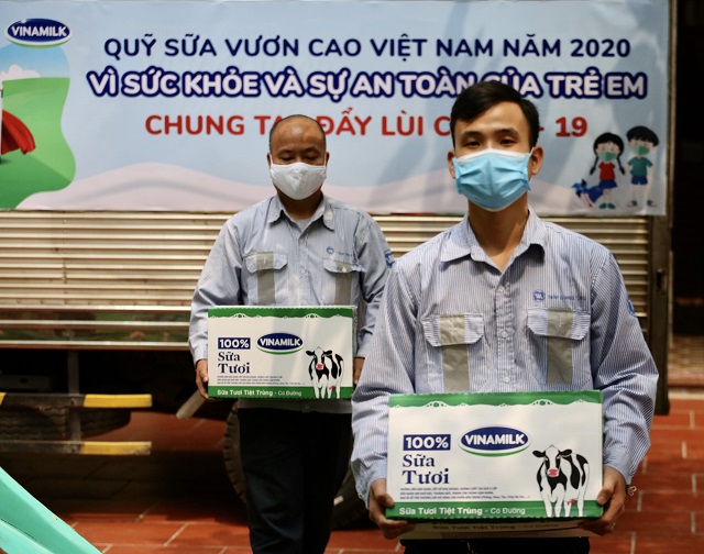 Vinamilk dành 12,5 tỷ đồng chăm sóc dinh dưỡng cho trẻ em khó khăn phòng, chống Covid-19