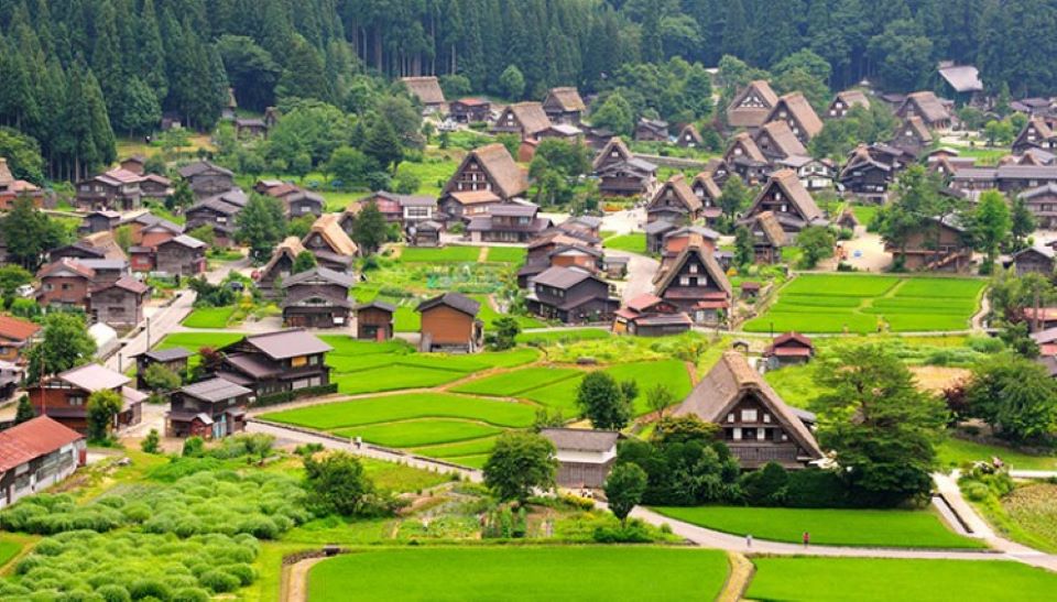 Cảnh đồng quê Nhật Bản sẽ khiến bạn thấy hòa mình vào thiên nhiên và cảm nhận rõ nét nhịp sống chậm rãi, yên bình của người dân Nhật. Khung cảnh được bao bọc trong mây trời xanh, gió nhè nhẹ, sẽ làm bạn thư giãn và cảm thấy bình yên.