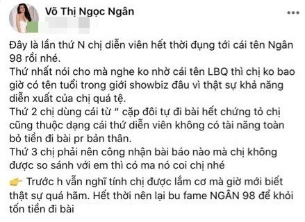 Sau tố Yaya Trương Nhi ngoại tình nhiều người, Ngân 98 và Lương Bằng Quang bị 10 người vây đánh