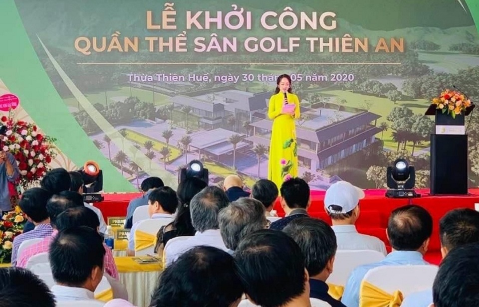 Quần thể sân Golf Thiên An và kỳ vọng từ nhà đầu tư HDTC