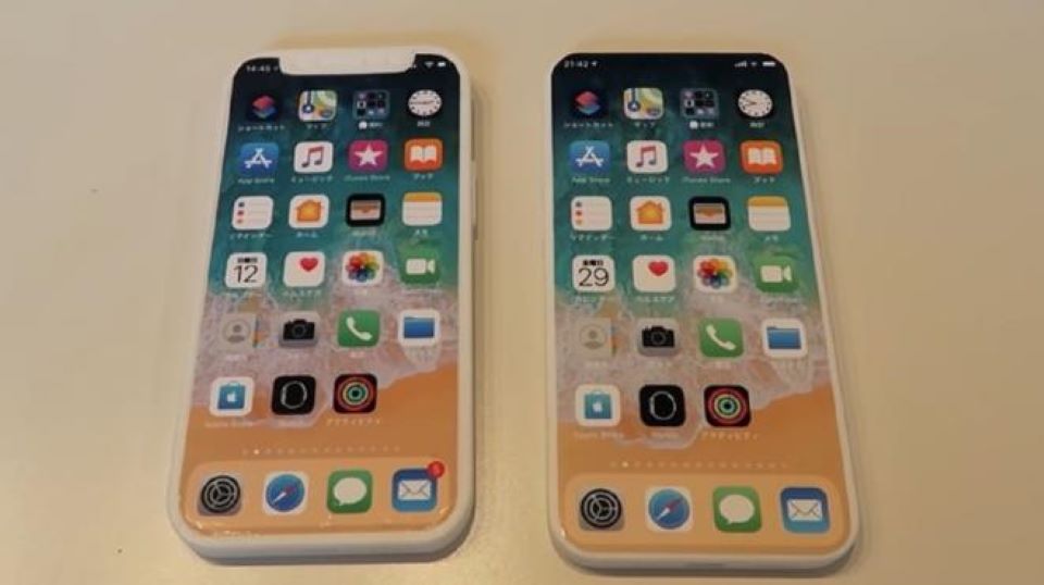 Lộ diện mô hình iPhone 13 khi chưa ra mắt iphone 12