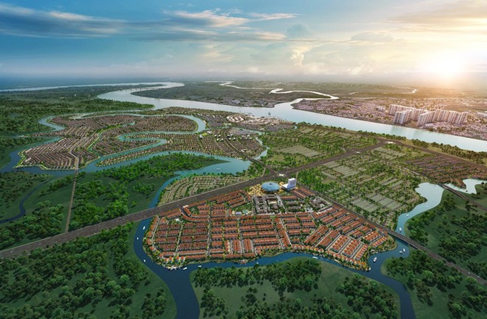 Giá trị sống sinh thái tiện nghi tại phân khu cửa ngõ của đô thị Aqua City