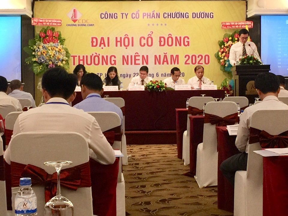 Công ty Cổ phần Chương Dương đại hội cổ đông thường niên năm 2020