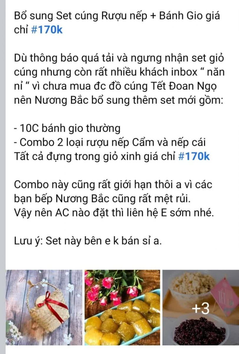 Thị trường nhộn nhịp đồ cúng Tết Đoan ngọ mùng 5/5